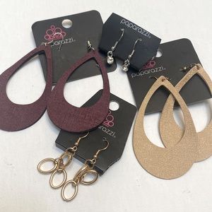 Jewelry Bundle of 4 Paparazzi Fashion Earring’s
